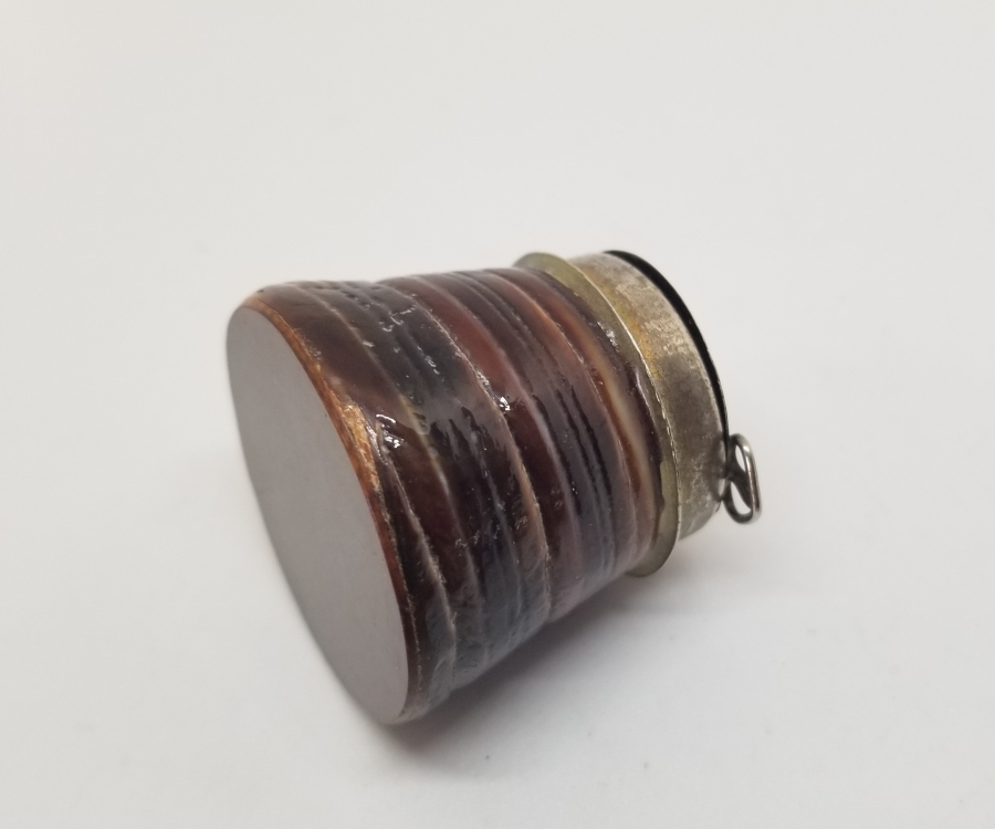 GÜMÜŞ KAPAKLI OSMANLI DÖNEMİ HOKKA