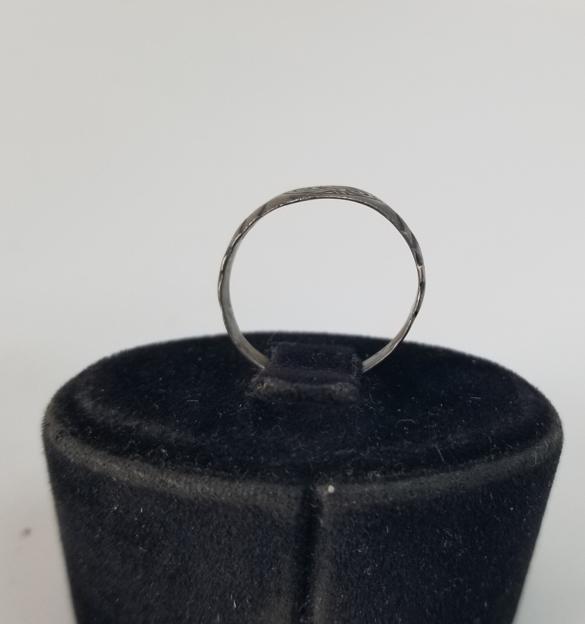 ÜZERİ EL KAZIMA İŞÇİLİKLİ OSMANLI DÖNEMİ GÜMÜŞ YÜZÜK