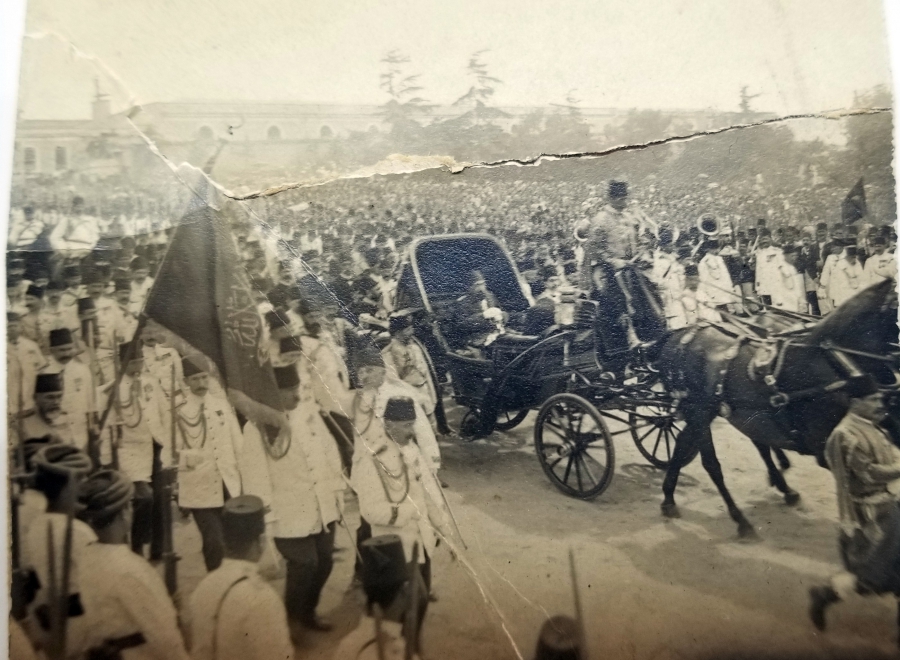 OSMANLI DÖNEMİ ÇOK NADİR ABDÜLHAMİD HAN FOTOĞRAF
