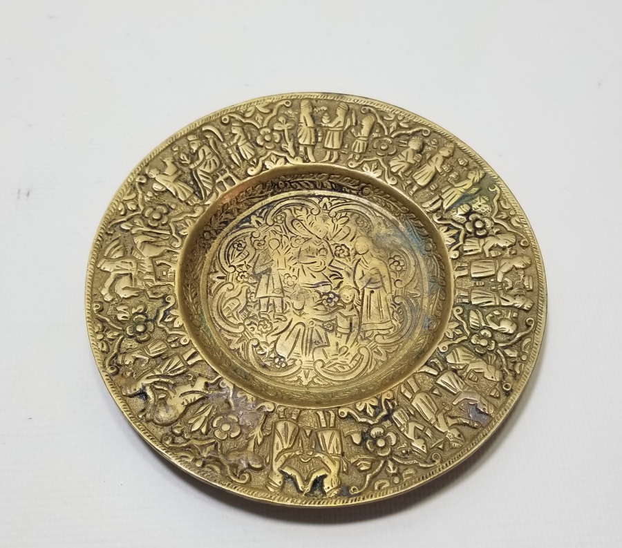 KABARTMA İŞÇİLİKLİ ANTİKA PİRİNÇ İFTARİYELİK