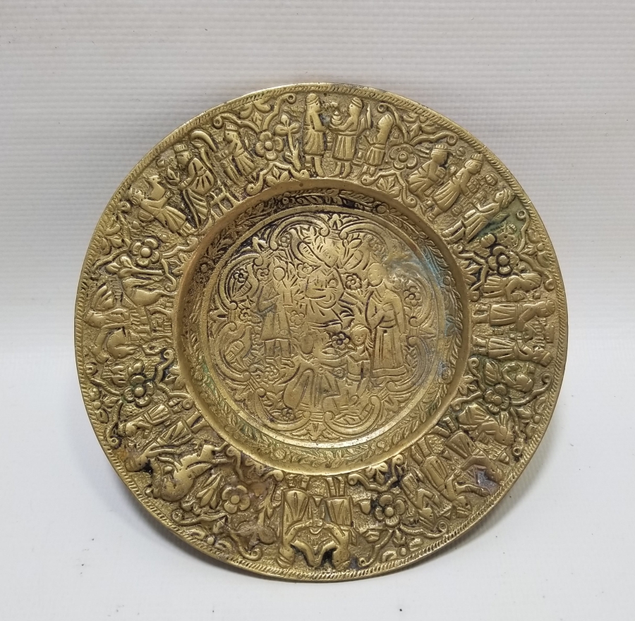 KABARTMA İŞÇİLİKLİ ANTİKA PİRİNÇ İFTARİYELİK