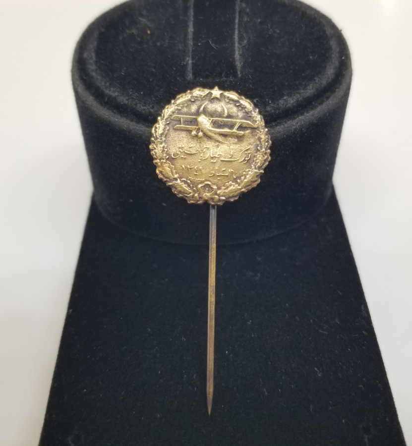 OSMANLICA YAZILI TÜRK TAYYARE CEMİYETİ ROZETİ