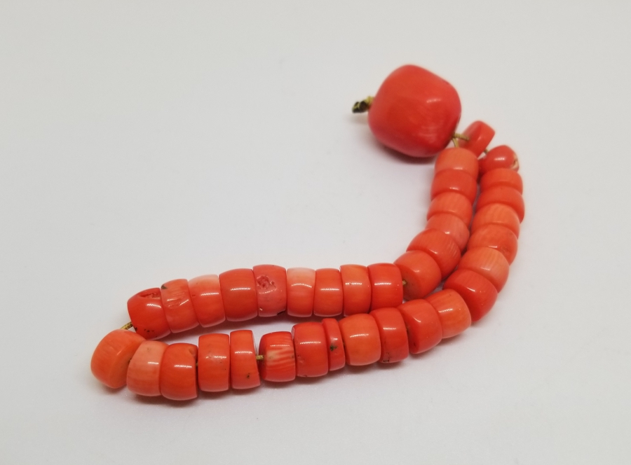 OSMANLI DÖNEMİ MERCAN TESPİH HABBELERİ