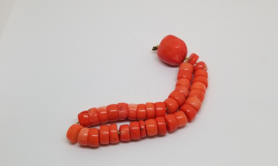 OSMANLI DÖNEMİ MERCAN TESPİH HABBELERİ