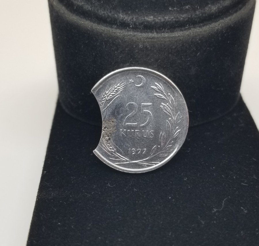 1977 YILI HATALI BASIM 25 KURUŞ