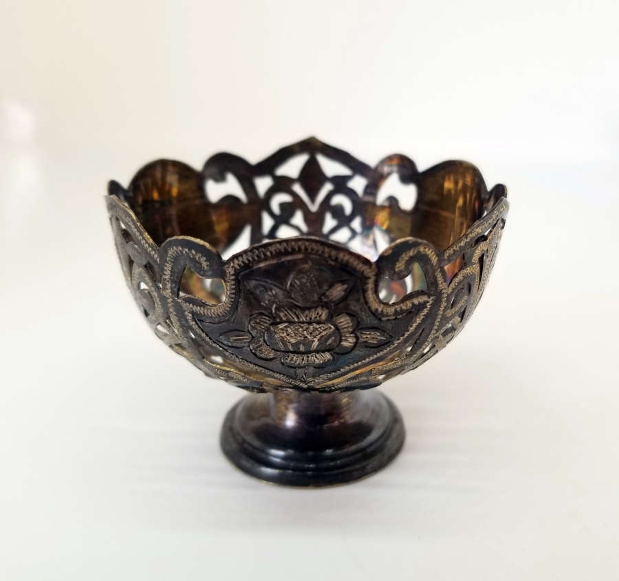 TESTERE İŞÇİLİKLİ VE TUĞRALI OSMANLI DÖNEMİ FİNCAN ZARFI