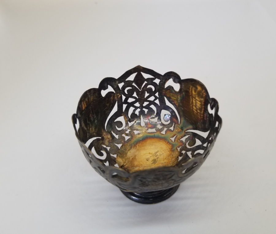 TESTERE İŞÇİLİKLİ VE TUĞRALI OSMANLI DÖNEMİ FİNCAN ZARFI