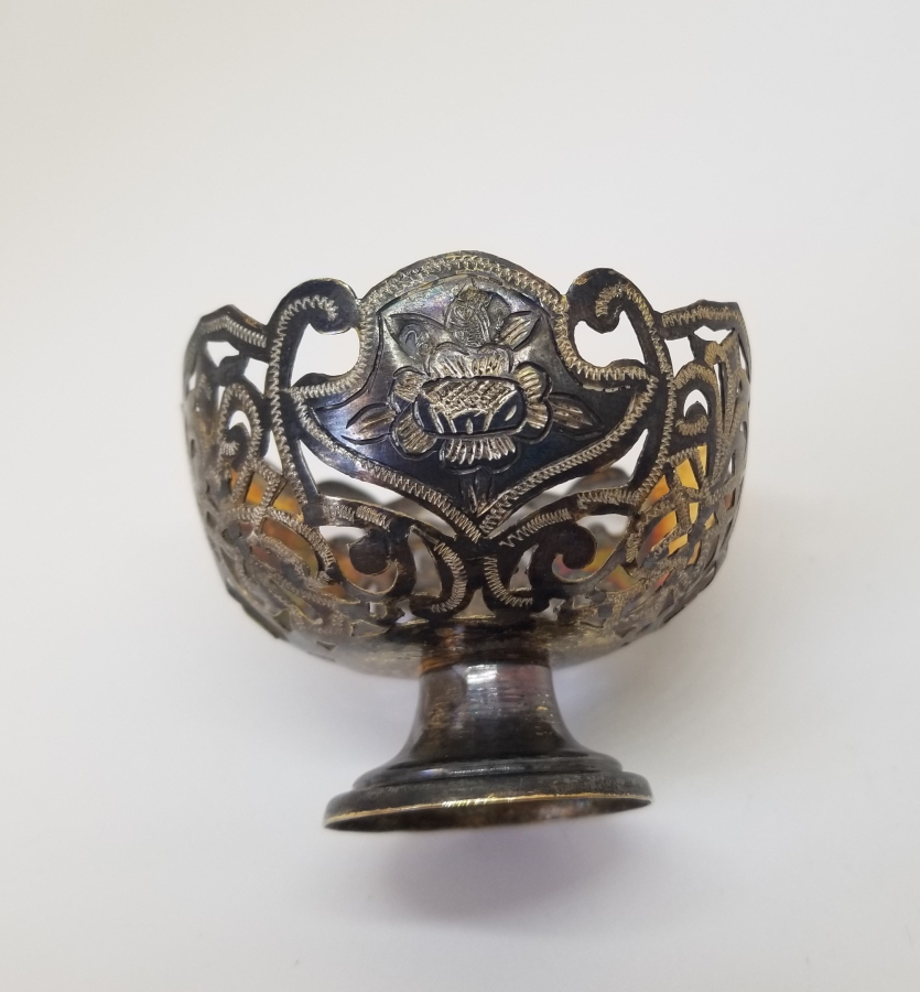 TESTERE İŞÇİLİKLİ VE TUĞRALI OSMANLI DÖNEMİ FİNCAN ZARFI