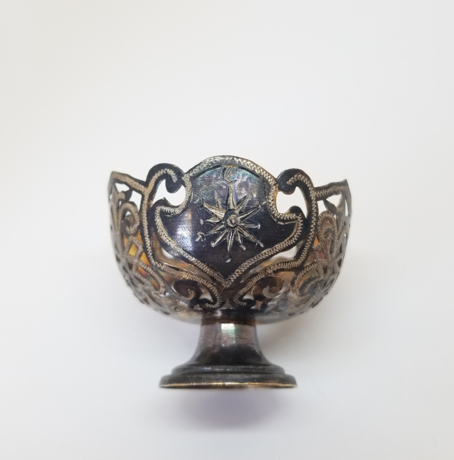 TESTERE İŞÇİLİKLİ VE TUĞRALI OSMANLI DÖNEMİ FİNCAN ZARFI