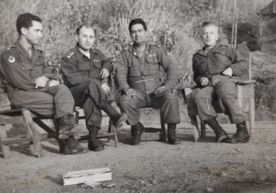 KORE SAVAŞI'NDA SUBAYLARIMIZ GÖRSELLİ ORİJİNAL FOTOĞRAF