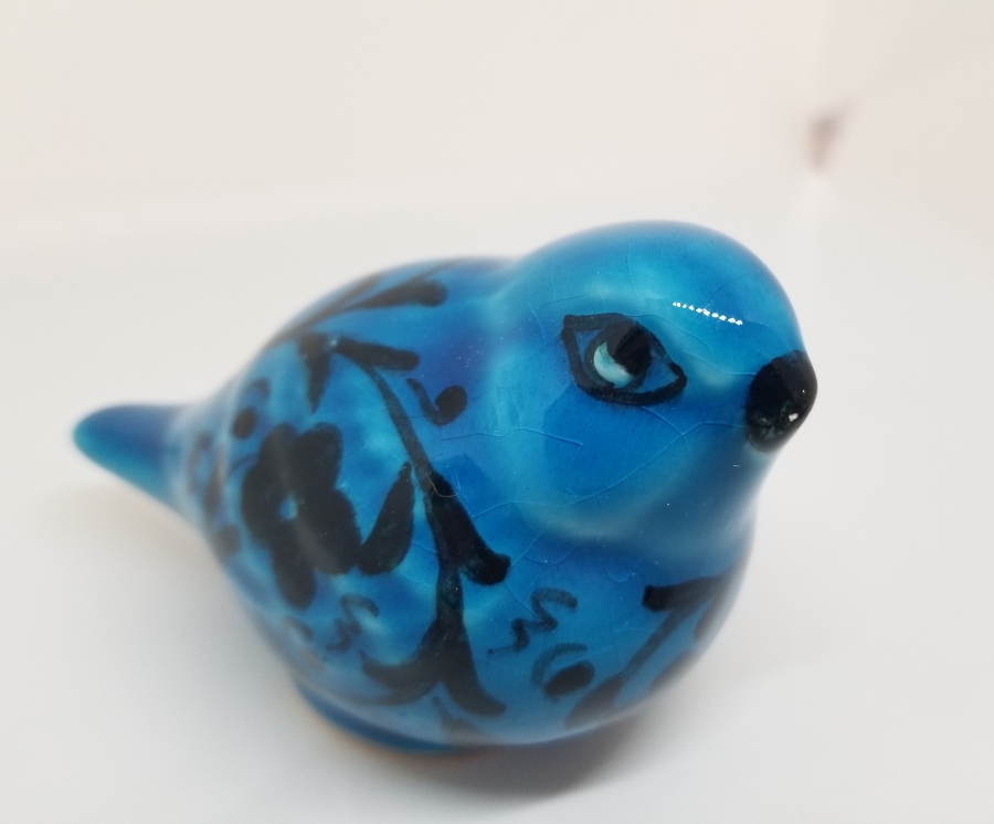 SITKI USTA İMZALI NADİR KUŞ FİGÜRÜ SERAMİK BİBLO