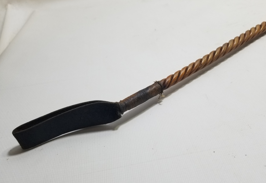 OSMANLI DÖNEMİ EL YAPIMI SUBAY AT KAMÇISI