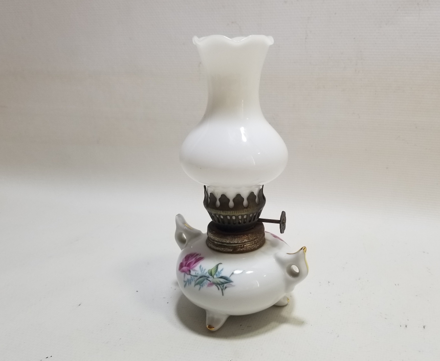 ANTİKA PORSELEN ŞİNANAY - GAZ LAMBASI