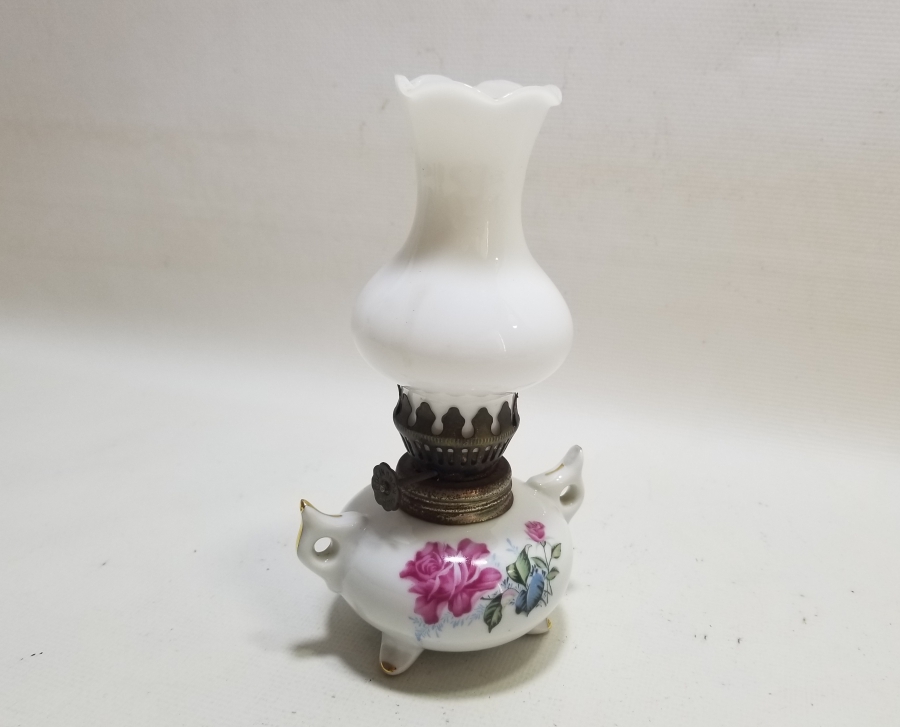 ANTİKA PORSELEN ŞİNANAY - GAZ LAMBASI