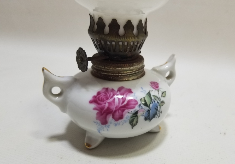 ANTİKA PORSELEN ŞİNANAY - GAZ LAMBASI