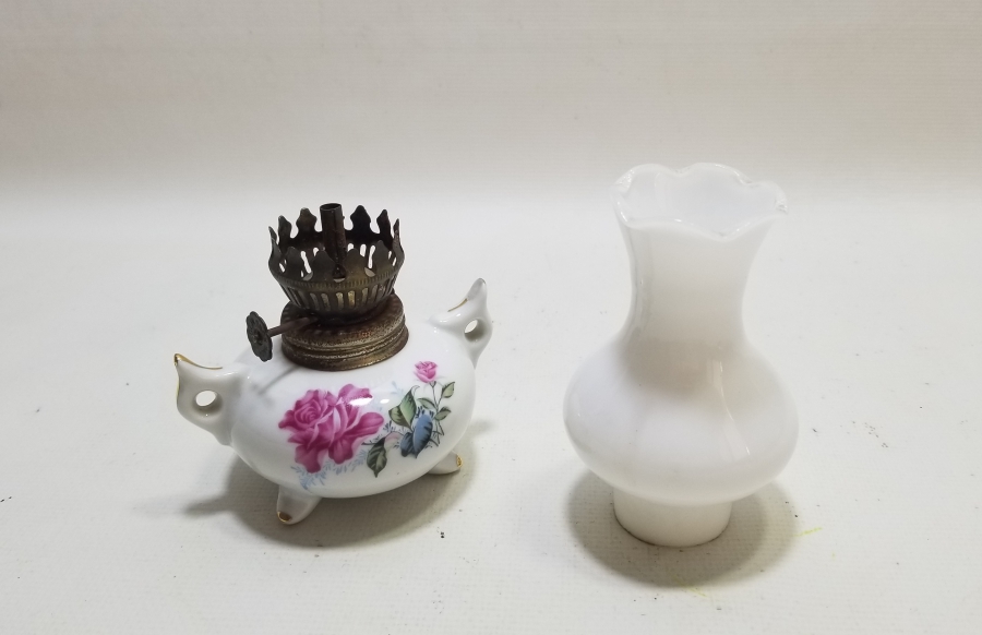 ANTİKA PORSELEN ŞİNANAY - GAZ LAMBASI