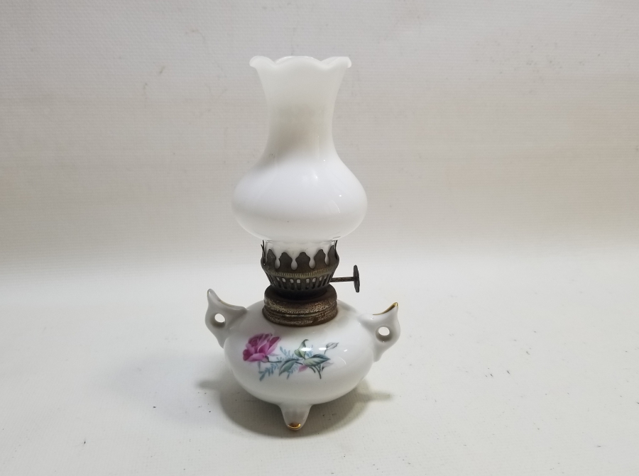 ANTİKA PORSELEN ŞİNANAY - GAZ LAMBASI