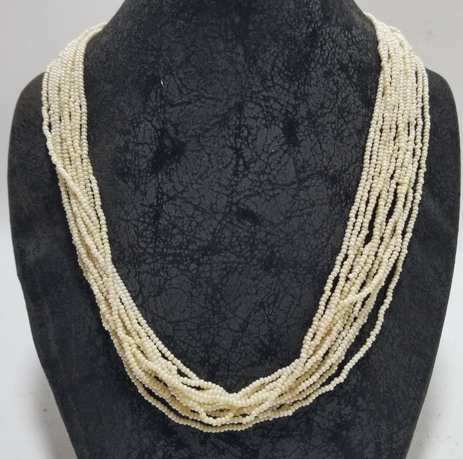 OSMANLI DÖNEMİ İNCİ FORMLU OPAL GERDANLIK