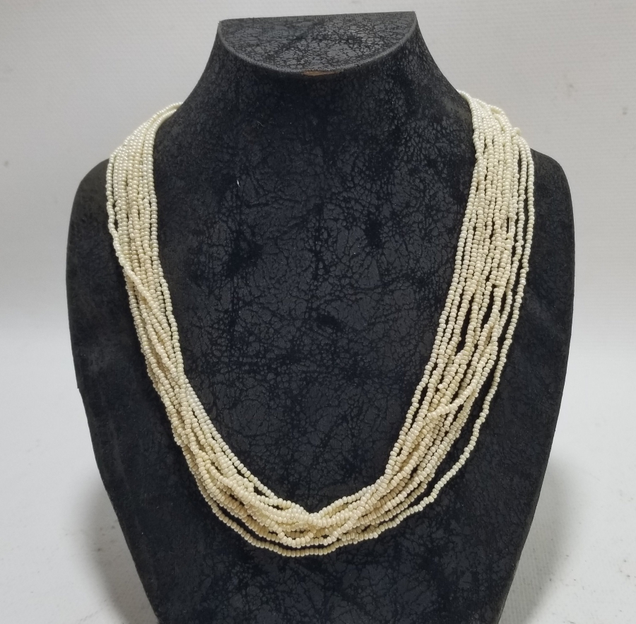 OSMANLI DÖNEMİ İNCİ FORMLU OPAL GERDANLIK