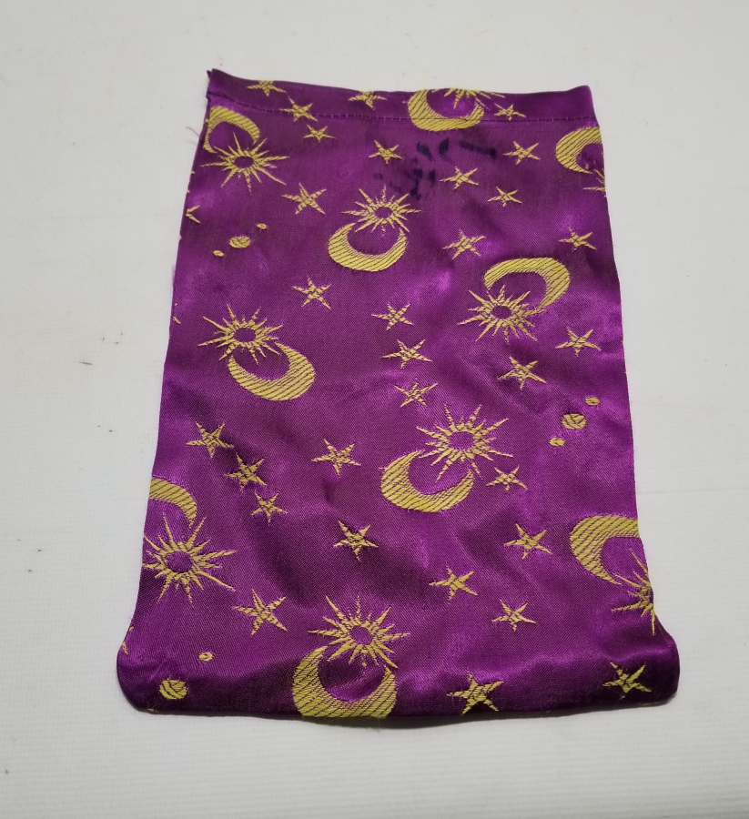 OSMANLI DÖNEMİ İÇİ BURSA YAZILI NADİR İPEK KESE