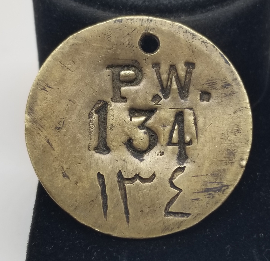 1. DÜNYA SAVAŞI DÖNEMİ İKİ DİLDE YAZILI NADİR ESİR KÜNYESİ