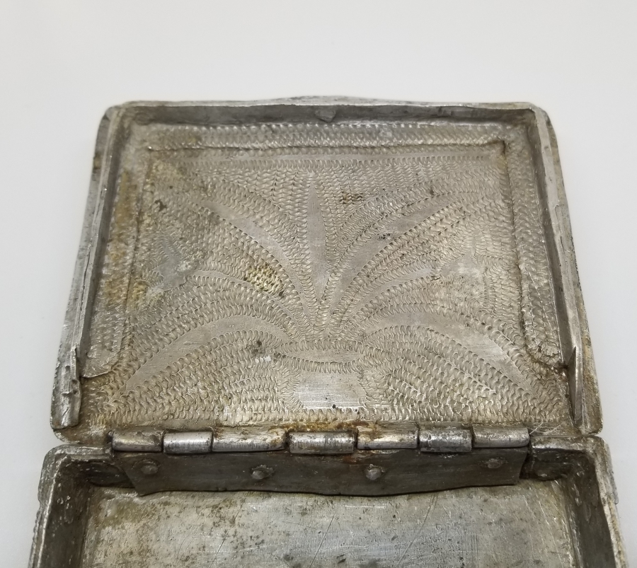 1. DÜNYA SAVAŞI DÖNEMİ ÇOK NADİR YEMEN HATIRASI TÜTÜN TABAKASI