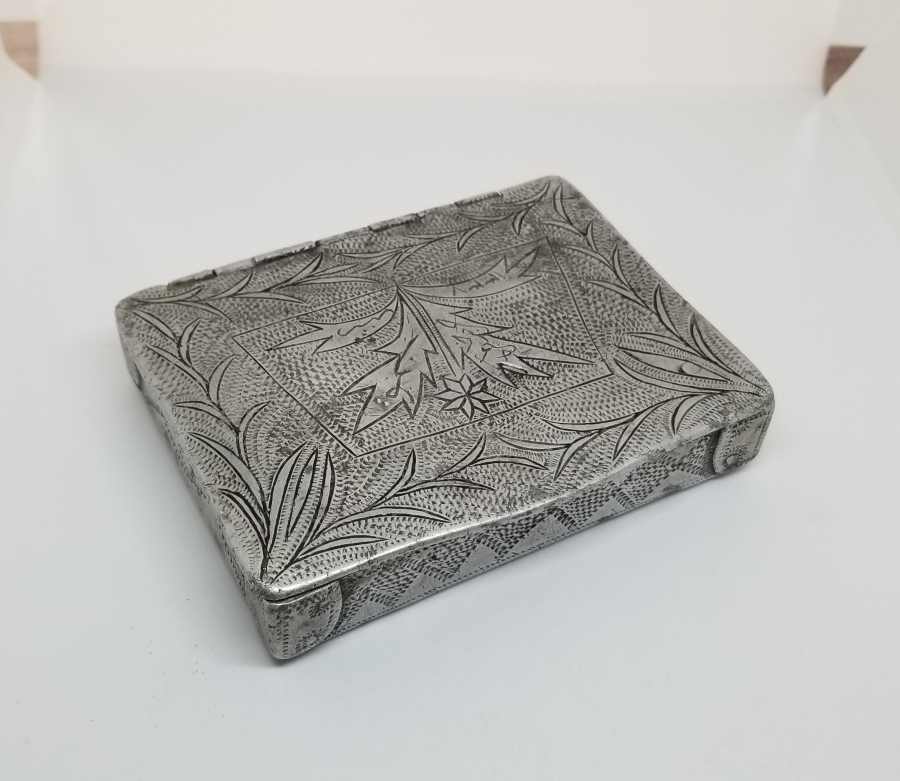 1. DÜNYA SAVAŞI DÖNEMİ ÇOK NADİR YEMEN HATIRASI TÜTÜN TABAKASI