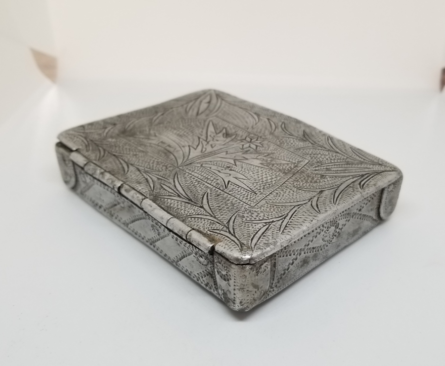 1. DÜNYA SAVAŞI DÖNEMİ ÇOK NADİR YEMEN HATIRASI TÜTÜN TABAKASI