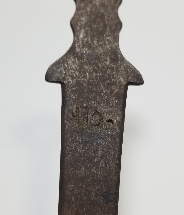 ÜZERİ OSMANLICA SERİ NUMARALI NADİR EL YAPIMI 1. DÜNYA SAVAŞI DÖNEMİ OSMANLI TOP FİŞEĞİ SÖKME APARATI