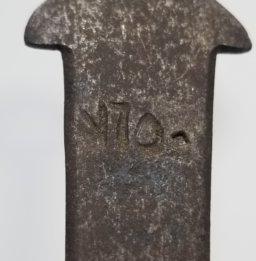 ÜZERİ OSMANLICA SERİ NUMARALI NADİR EL YAPIMI 1. DÜNYA SAVAŞI DÖNEMİ OSMANLI TOP FİŞEĞİ SÖKME APARATI