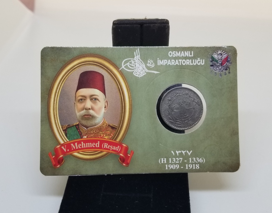 MEHMED REŞAD HAN DÖNEMİ KAPAMASINDA NİKEL 10 PARA