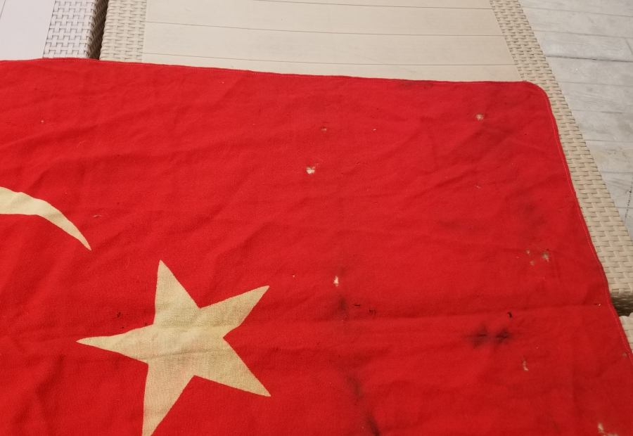 CUMHURİYET BAŞLARI ANTİKA BAYRAK