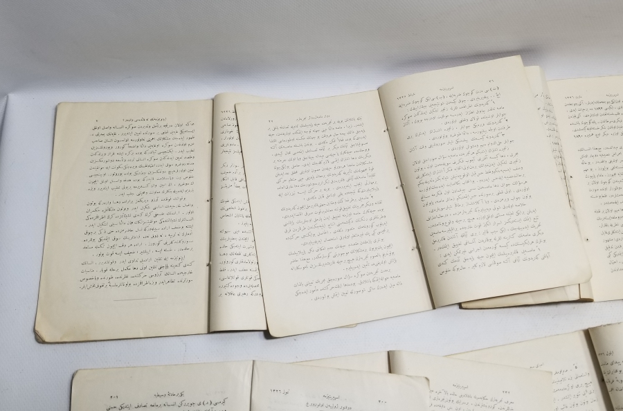 OSMANLI DÖNEMİ ÇOK NADİR İSPİRTİZMA DERGİLERİ LOTU