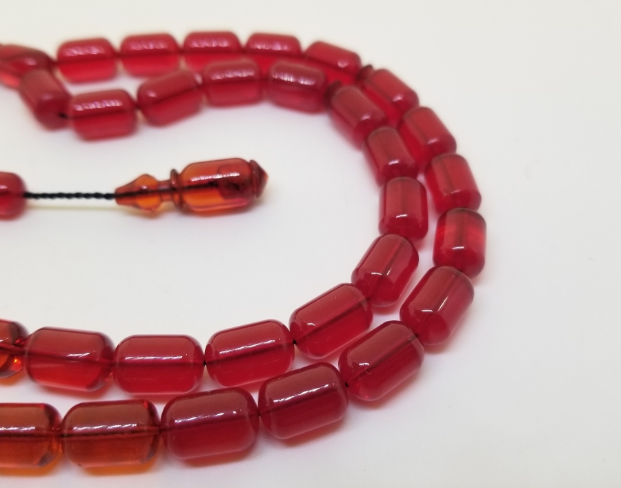 TRAŞ FIRÇASINDAN YAPILMIŞ USTA İŞİ KATALİN TESPİH