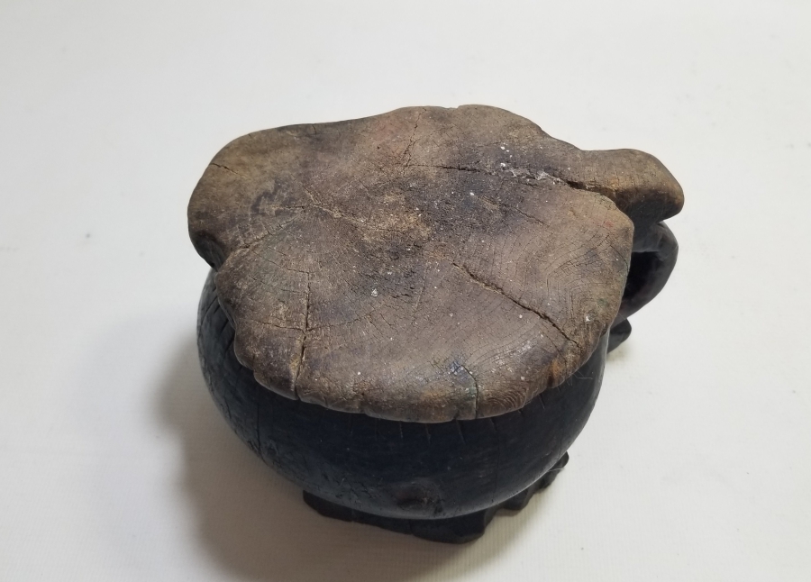 OSMANLI DÖNEMİ EL OYMA AHŞAP DİBEK