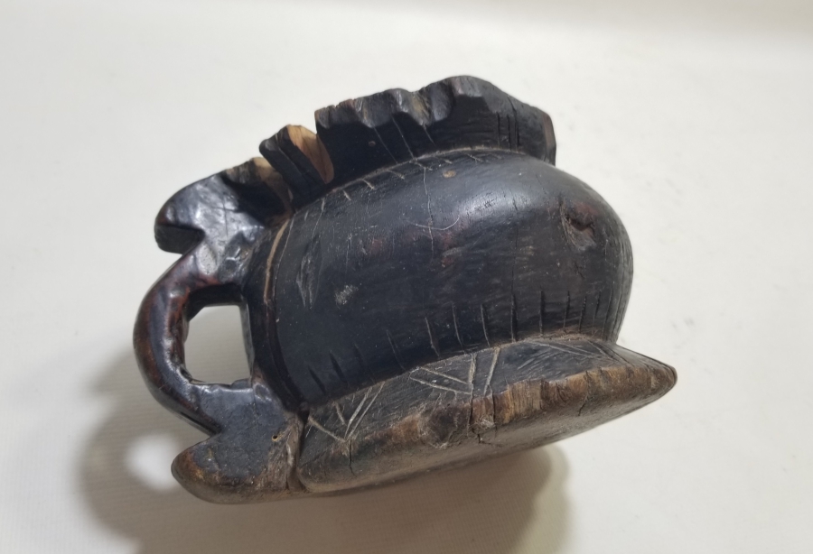 OSMANLI DÖNEMİ EL OYMA AHŞAP DİBEK