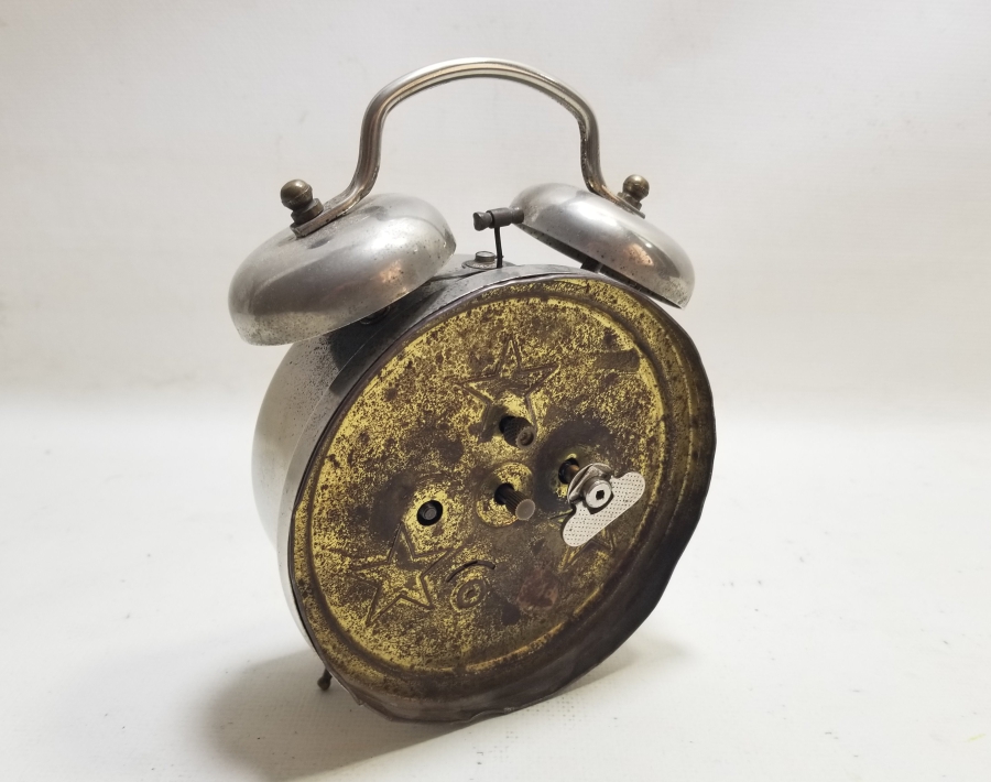 ANTİKA KURMALI PETER MASA SAATİ