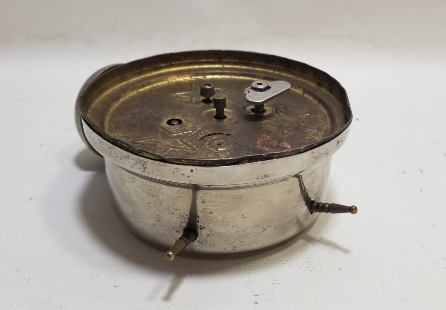 ANTİKA KURMALI PETER MASA SAATİ