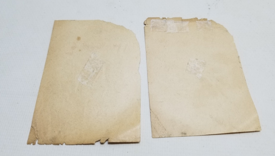 1923 TARİHLİ OSMANLI DÖNEMİ İKİ ADET TAKVİM YAPRAĞI