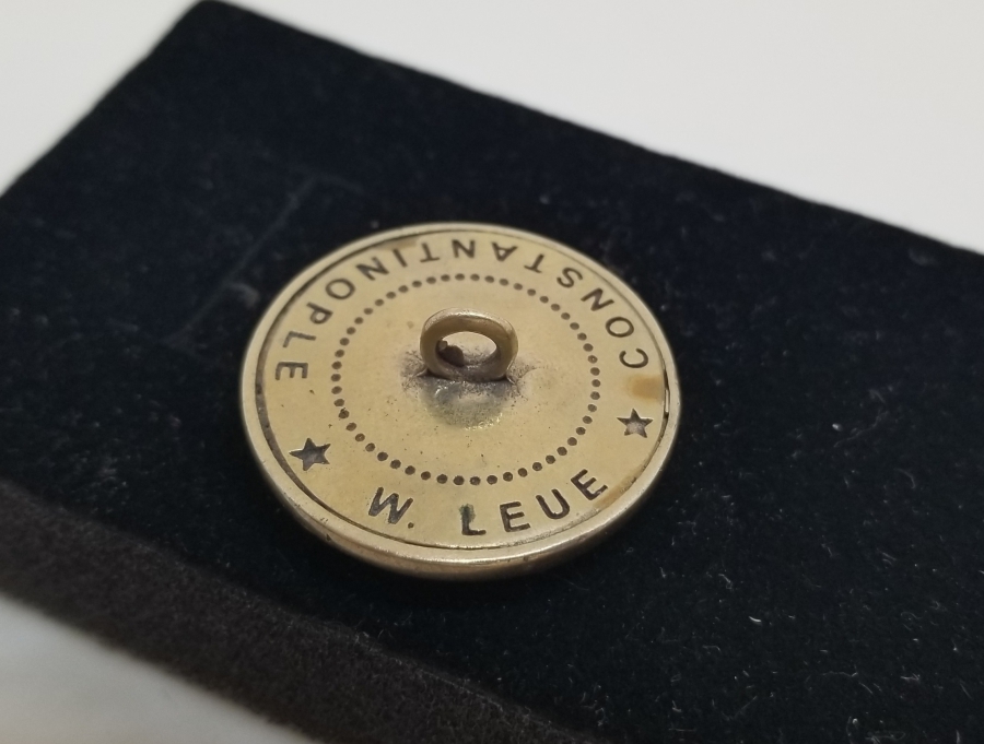 ÜZERİ OSMANLI DEVLET ARMALI NADİR ERTUĞRUL ALAYLARI SUBAY CEKET DÜĞMESİ