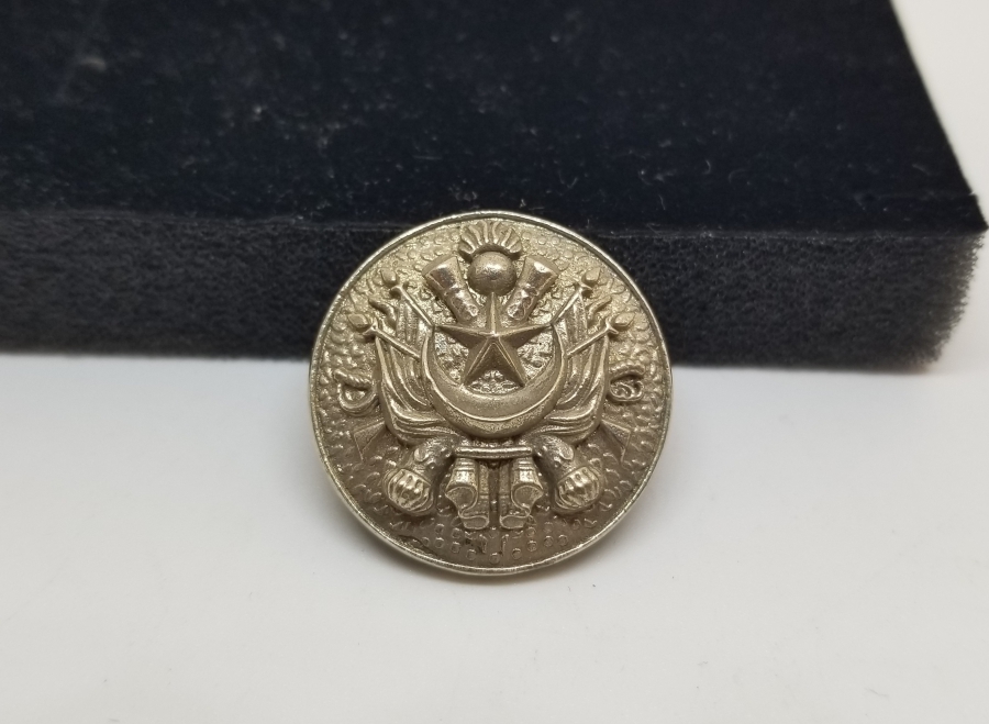 ÜZERİ OSMANLI DEVLET ARMALI NADİR ERTUĞRUL ALAYLARI SUBAY CEKET DÜĞMESİ