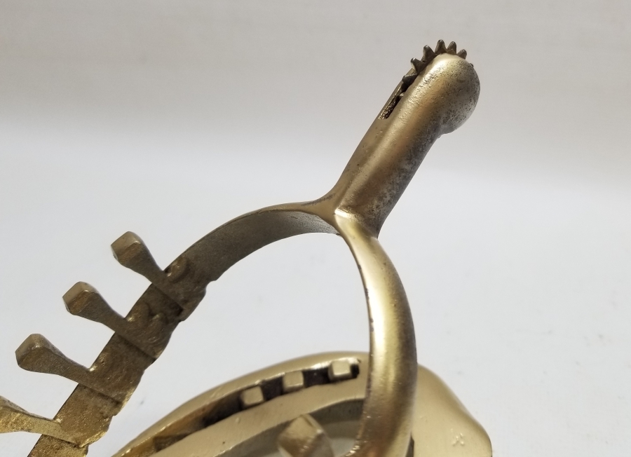 OSMANLI SUBAY MAHMUZU VE AT NALINDAN MAMUL ÖZEL YAPIM KALEM STANDI