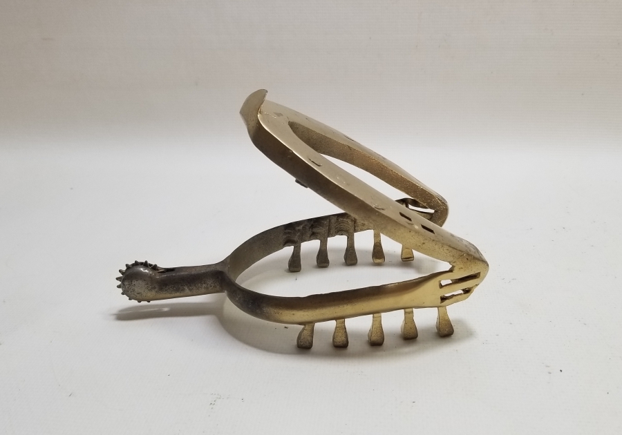 OSMANLI SUBAY MAHMUZU VE AT NALINDAN MAMUL ÖZEL YAPIM KALEM STANDI