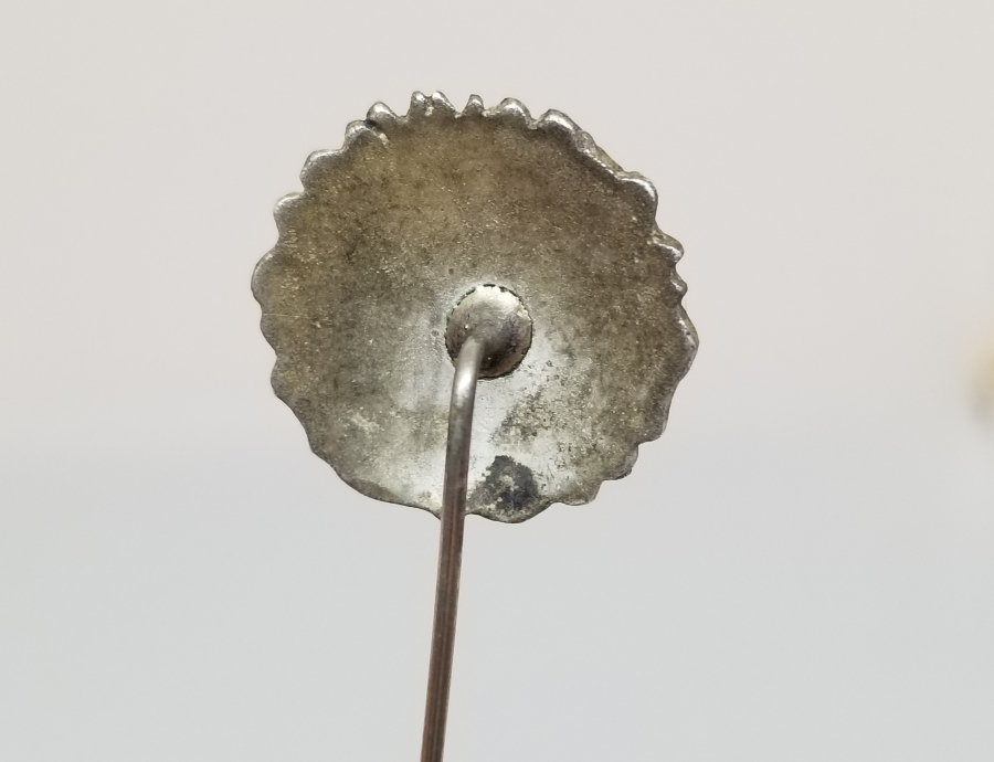 ÜZERİ SAVAT İŞÇİLİKLİ OSMANLI DÖNEMİ GÜMÜŞ ROZET