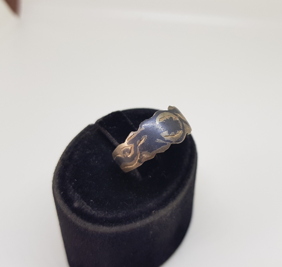 OSMANLI DÖNEMİ SAVATLI GÜMÜŞ YÜZÜK