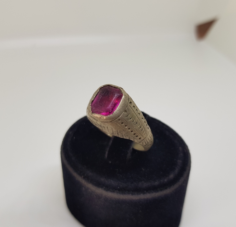 OSMANLI DÖNEMİ AMETİST TAŞLI NADİR YÜZÜK