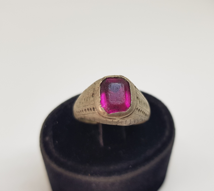 OSMANLI DÖNEMİ AMETİST TAŞLI NADİR YÜZÜK