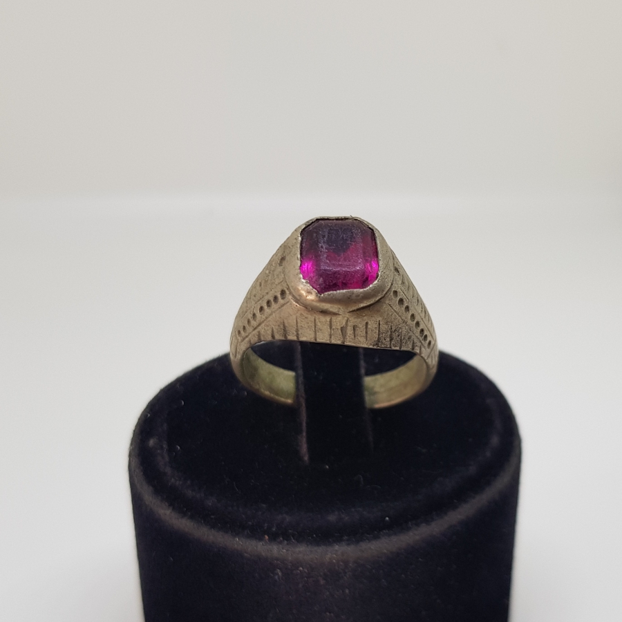 OSMANLI DÖNEMİ AMETİST TAŞLI NADİR YÜZÜK