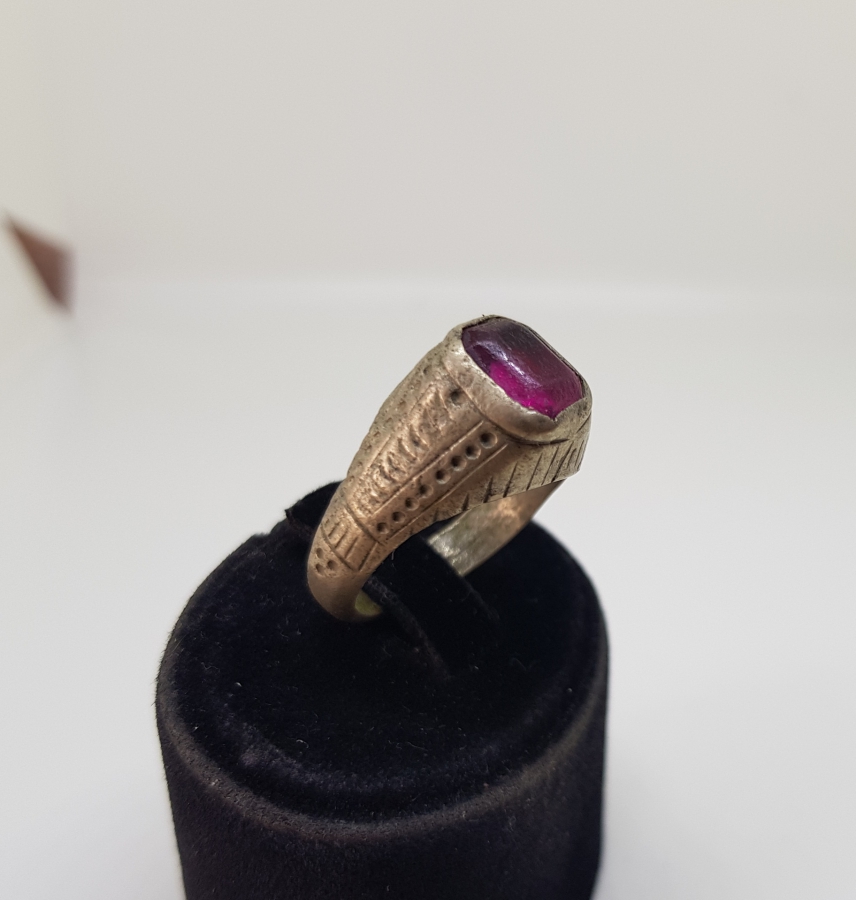 OSMANLI DÖNEMİ AMETİST TAŞLI NADİR YÜZÜK