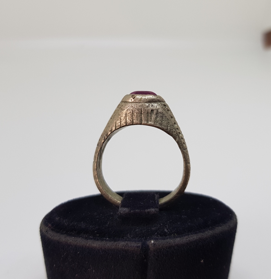 OSMANLI DÖNEMİ AMETİST TAŞLI NADİR YÜZÜK